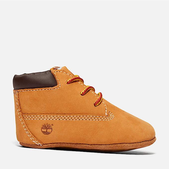 Soft Cozy Leather Infant Crib Booties Timberland CA