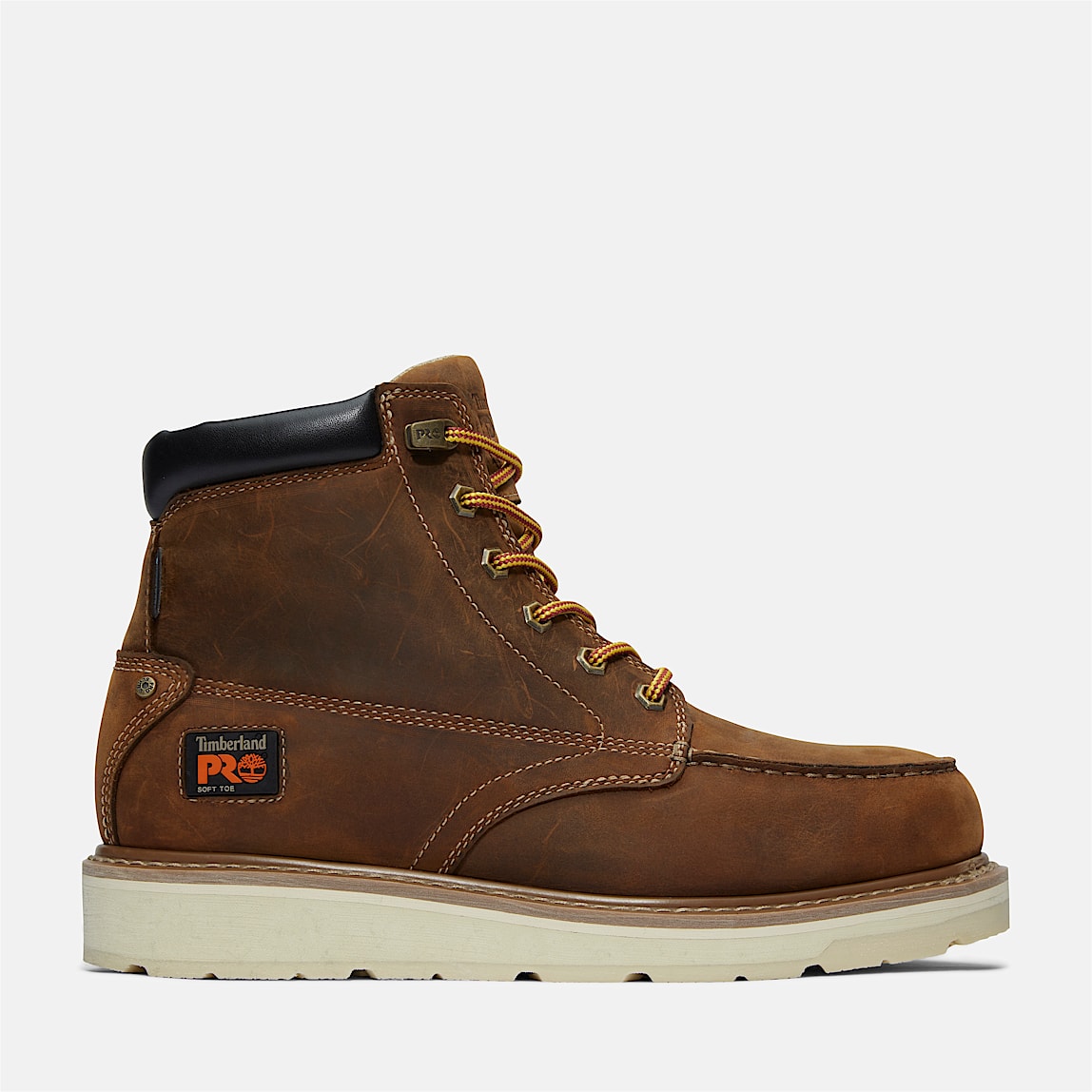 Men's Gridworks 6-Inch Alloy Toe Work Boots - Golden Brown