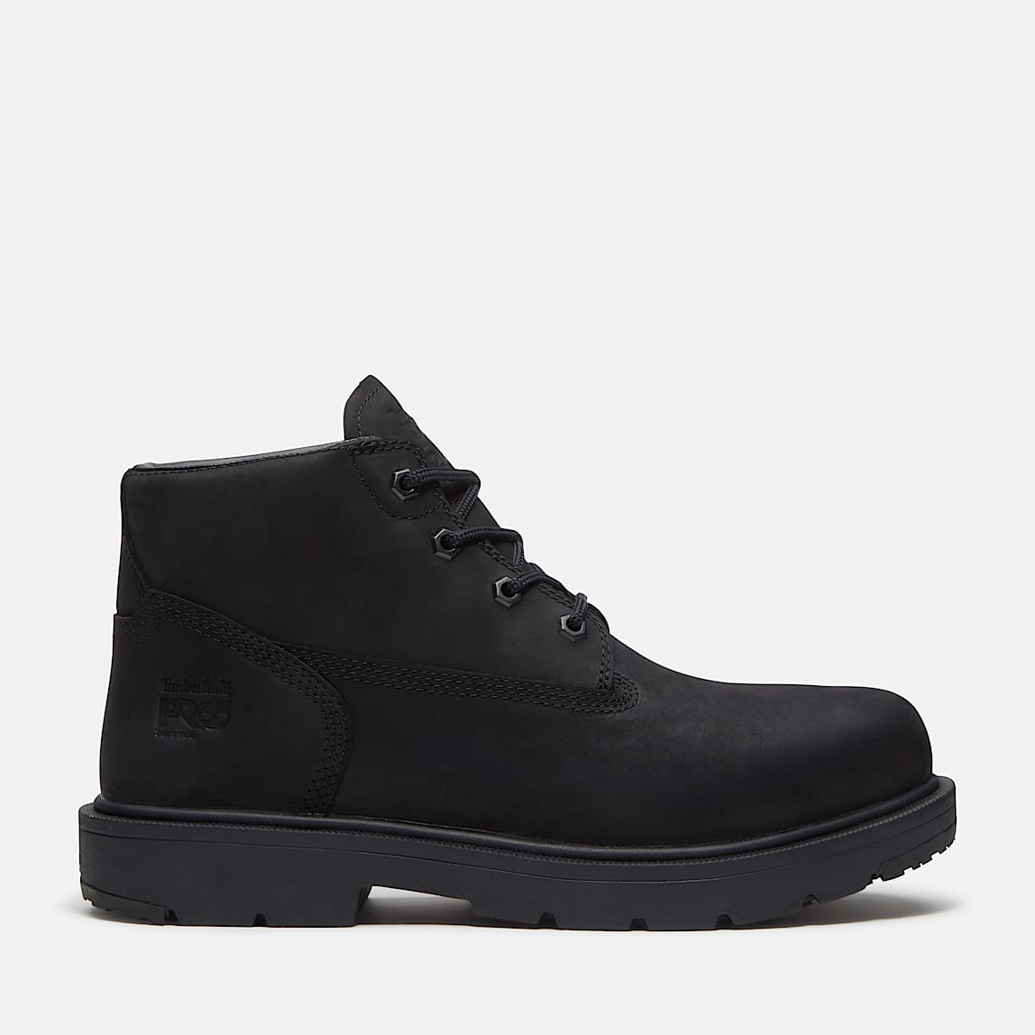 Men's Direct Attach 6-Inch Waterproof Work Boots - Black