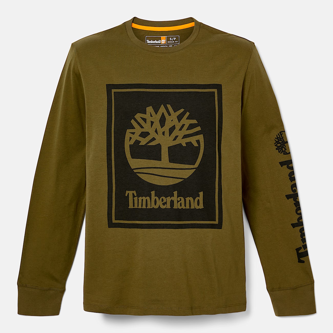 Long Sleeve Logo TShirt TBL Dark OliveBlack ALT10