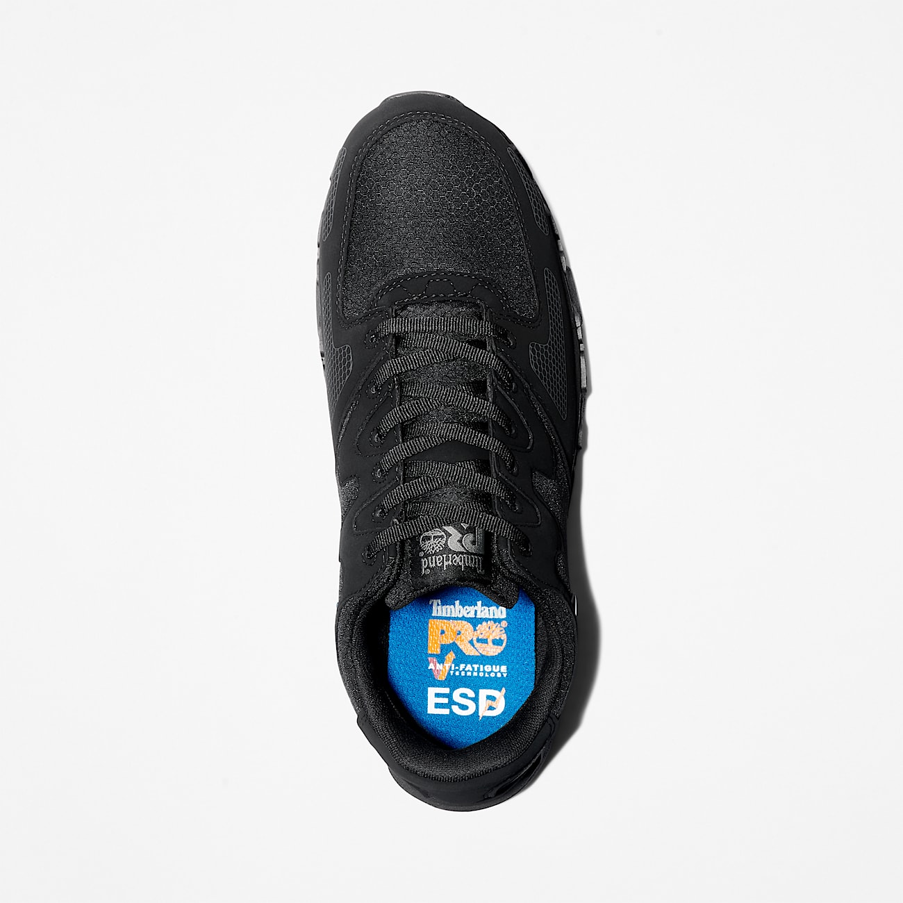 Mens Timberland PRO Powertrain Alloy Toe Work Sneaker TBL Black ALT2