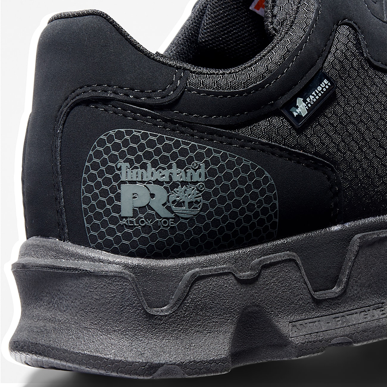 Mens Timberland PRO Powertrain Alloy Toe Work Sneaker TBL Black ALT6