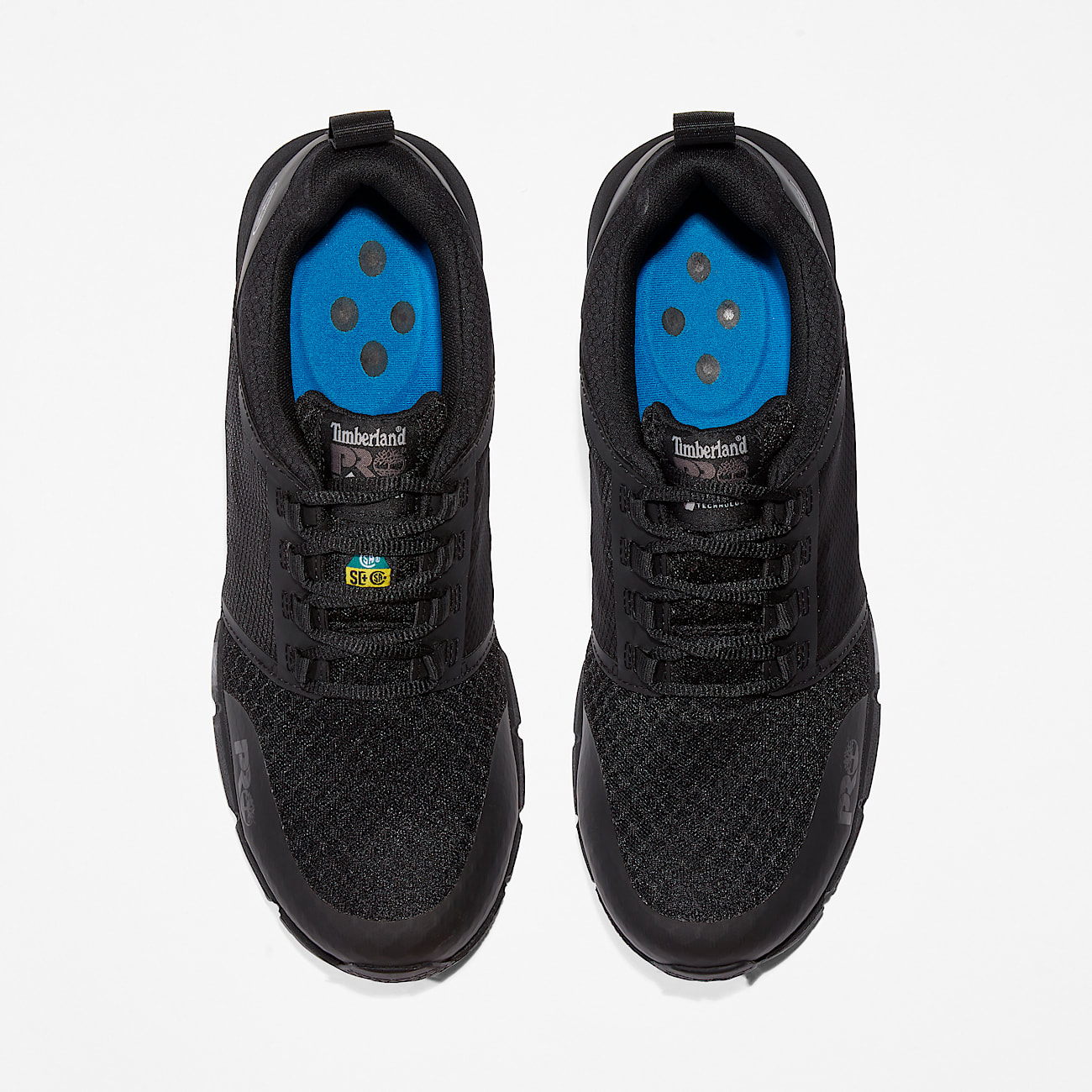 Mens Radius Composite Toe Work Sneaker TBL Black ALT2