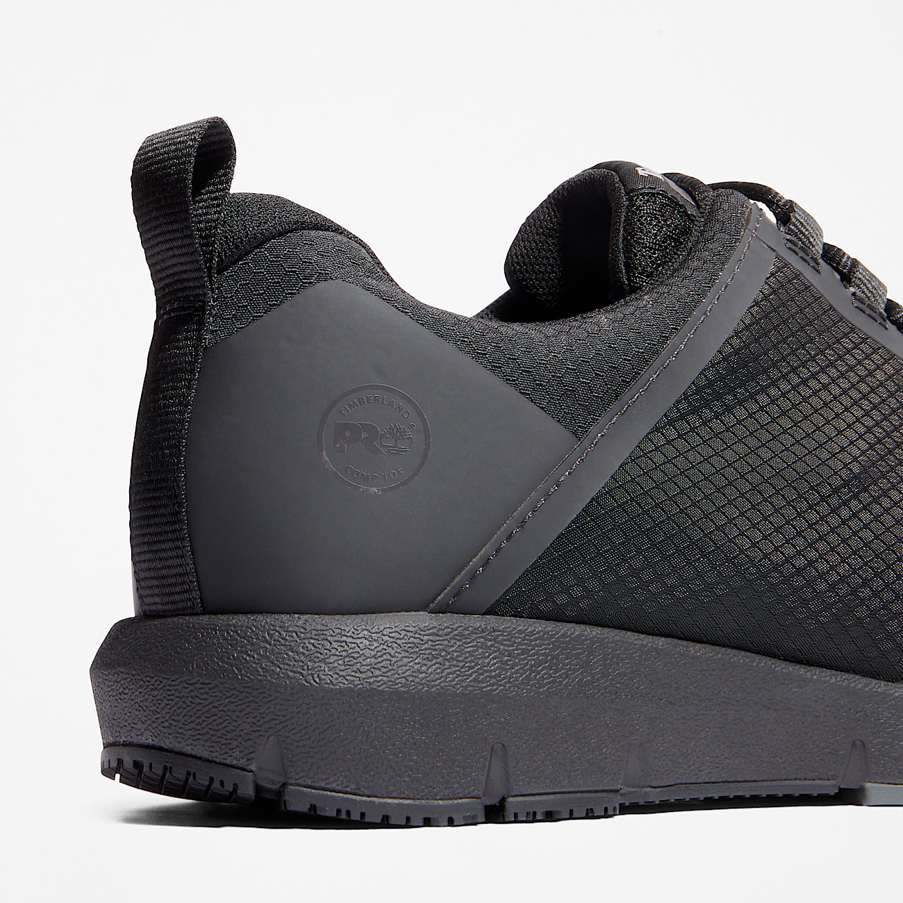 Mens Radius Composite Toe Work Sneaker TBL Black ALT7