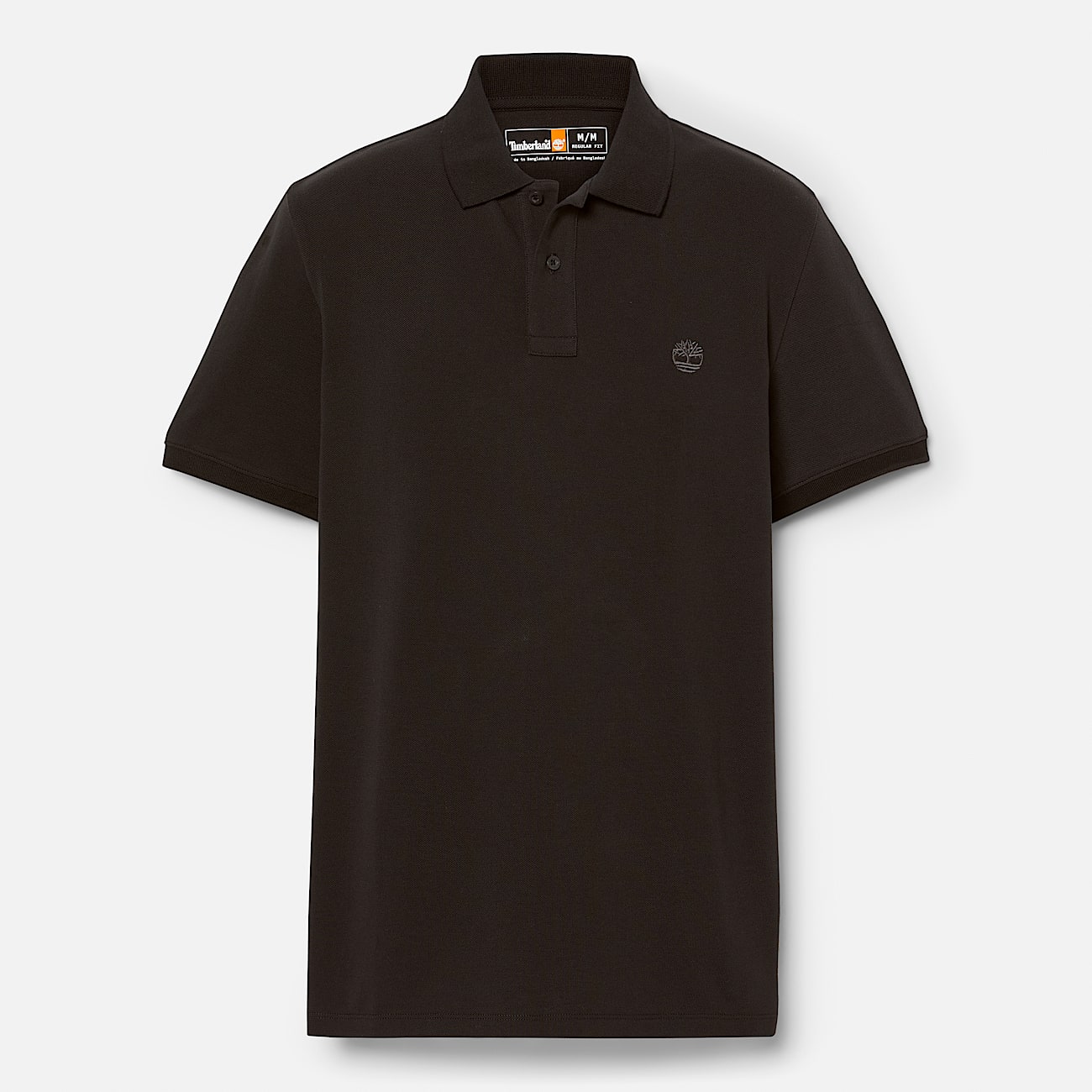 Mens Oyster River ShortSleeve Polo TBL BlackPavement ALT10