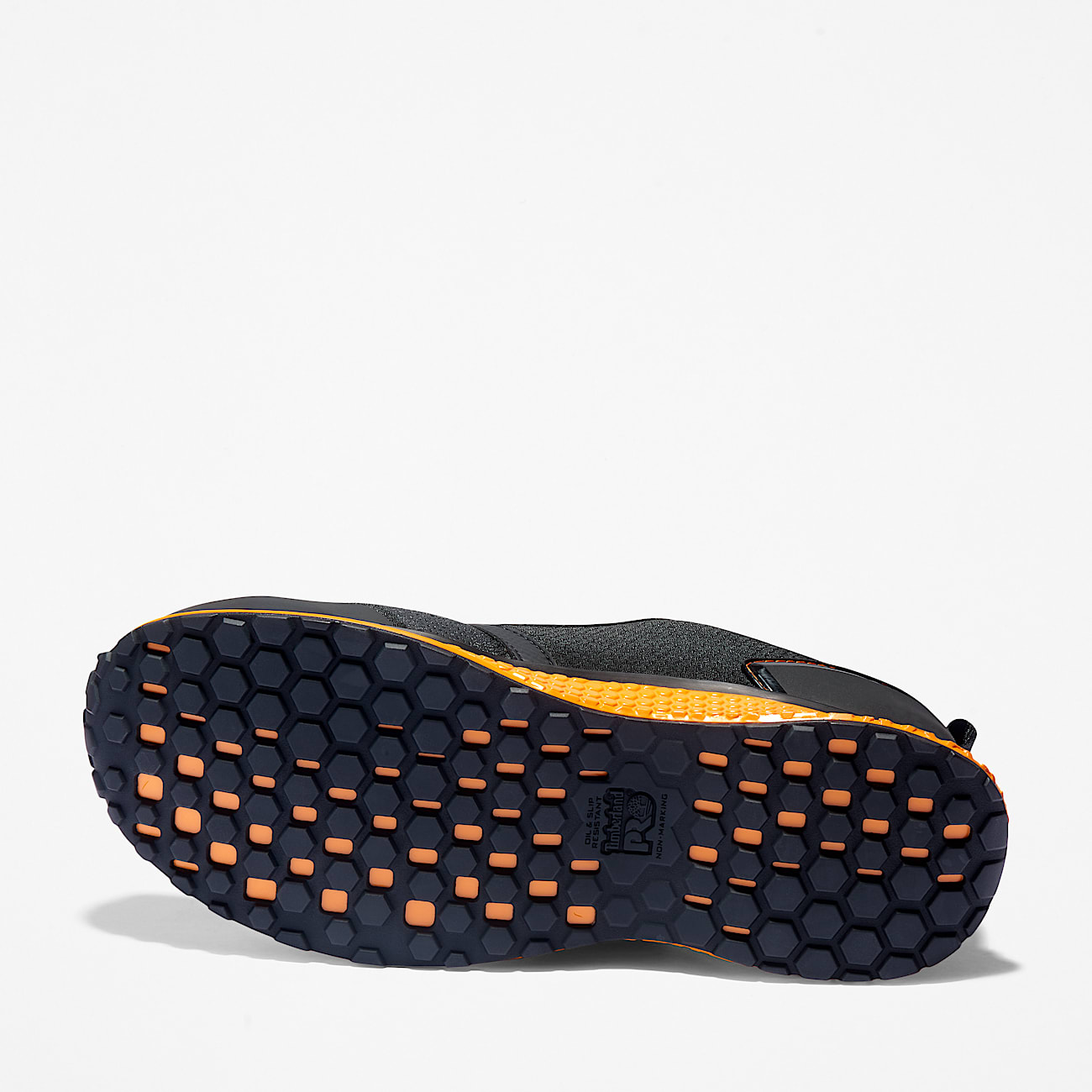 Mens Reaxion Composite Toe Work Sneaker TBL BlackOrange ALT3