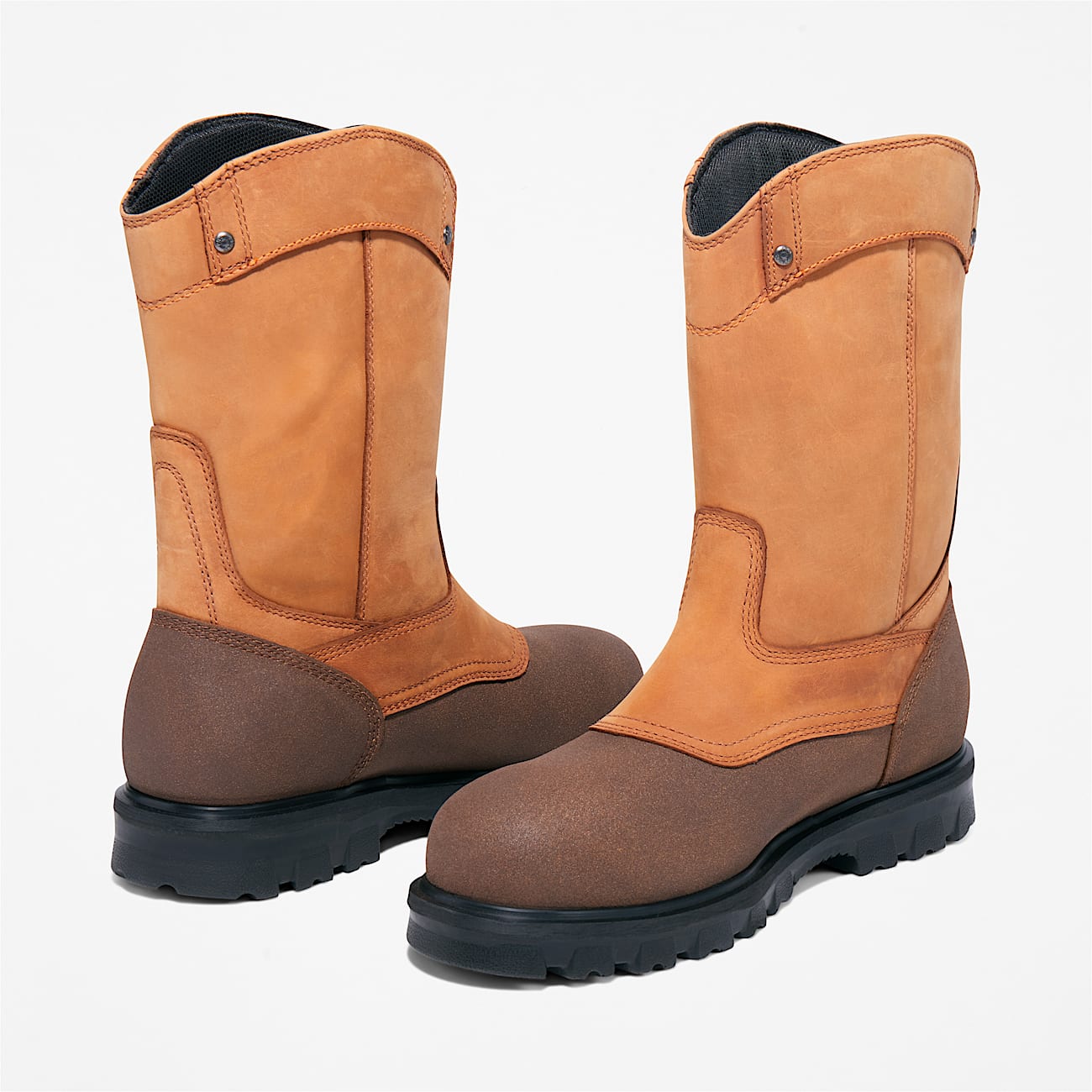 Bota de trabajo impermeable con puntera de acero Rigmaster Pull On para hombre TBL Marrn ALT5