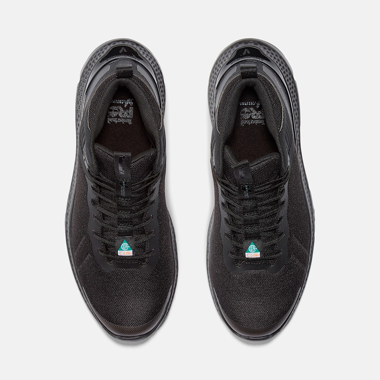 Mens Timberland PRO Setra CompToe Athletic Work Sneaker Boot TBL BlackBlack ALT2