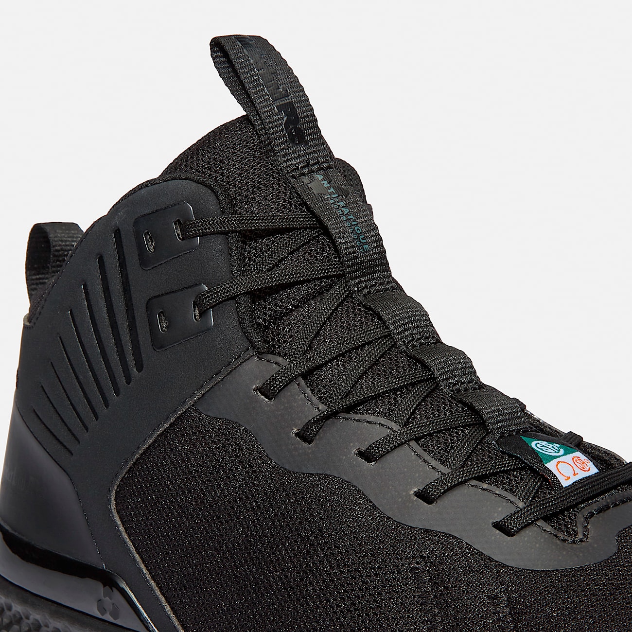 Mens Timberland PRO Setra CompToe Athletic Work Sneaker Boot TBL BlackBlack ALT7