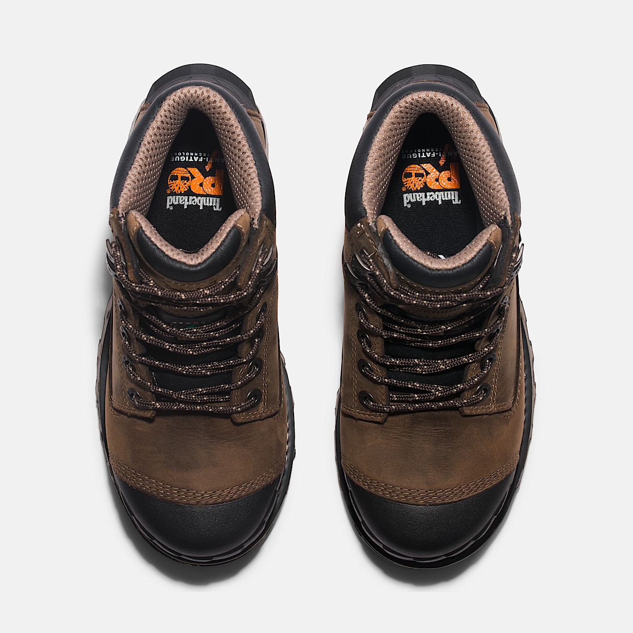 Womens Timberland PRO Boondock 6 Waterproof CompToe Work Boot TBL Turkish Coffee Brown ALT2