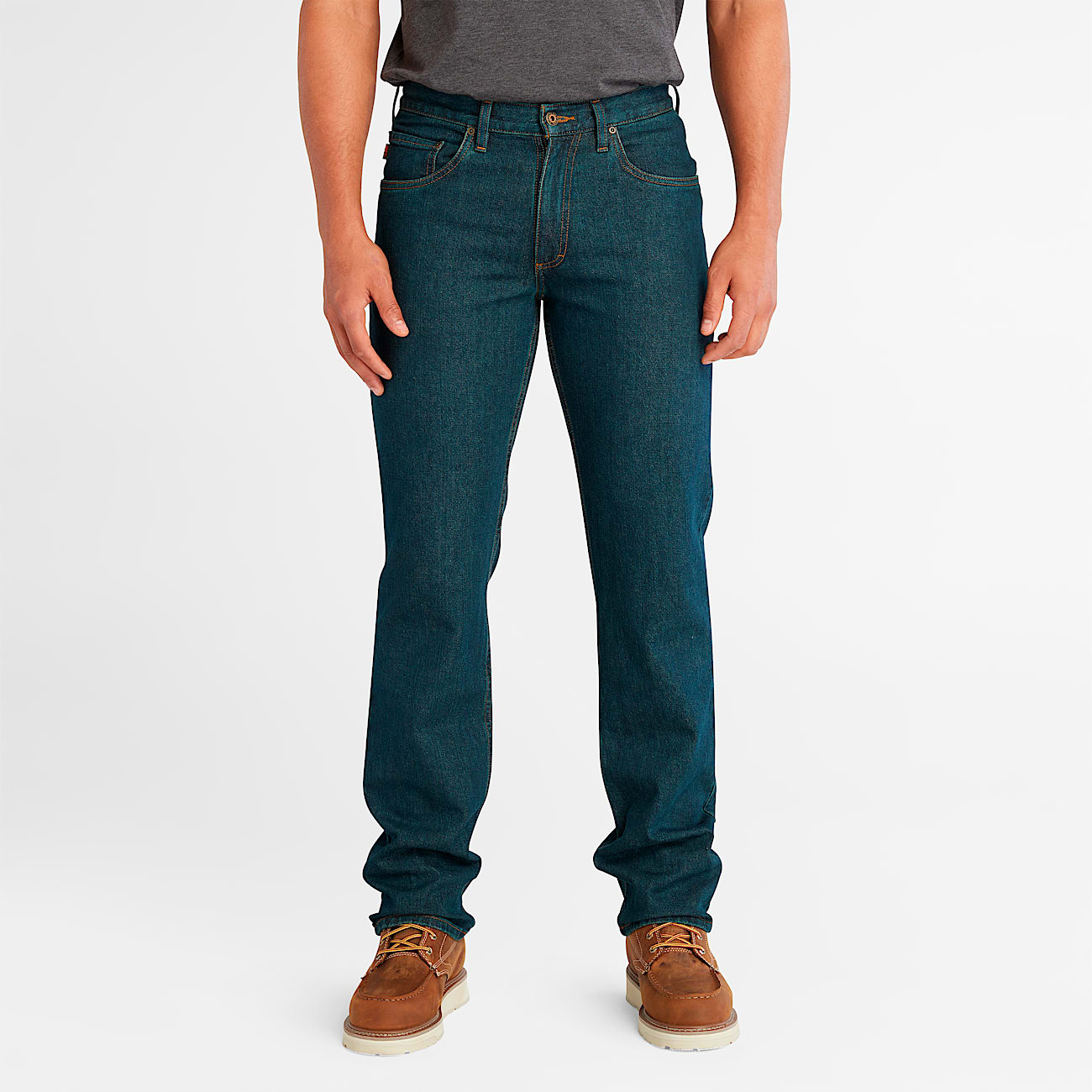 Mens GritNGrind Flex Denim Work Jeans TBL Dark Denim ALT8