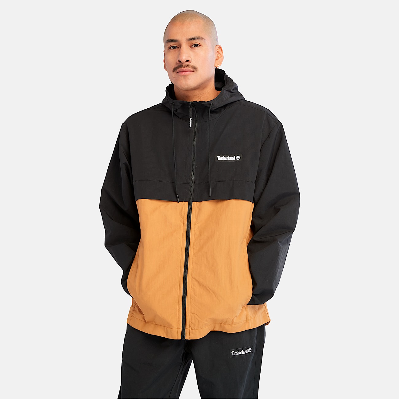WaterResistant Nylon Windbreaker TBL BlackWheat ALT4
