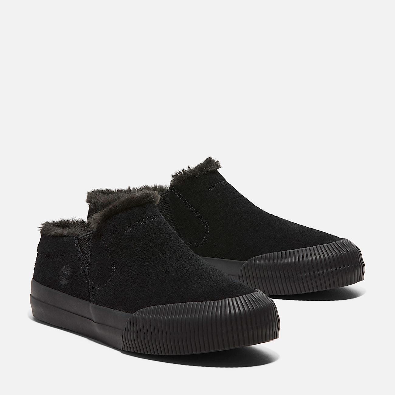 Womens Skyla Bay 20 Warm Lined Sneaker TBL Black Suede ALT4