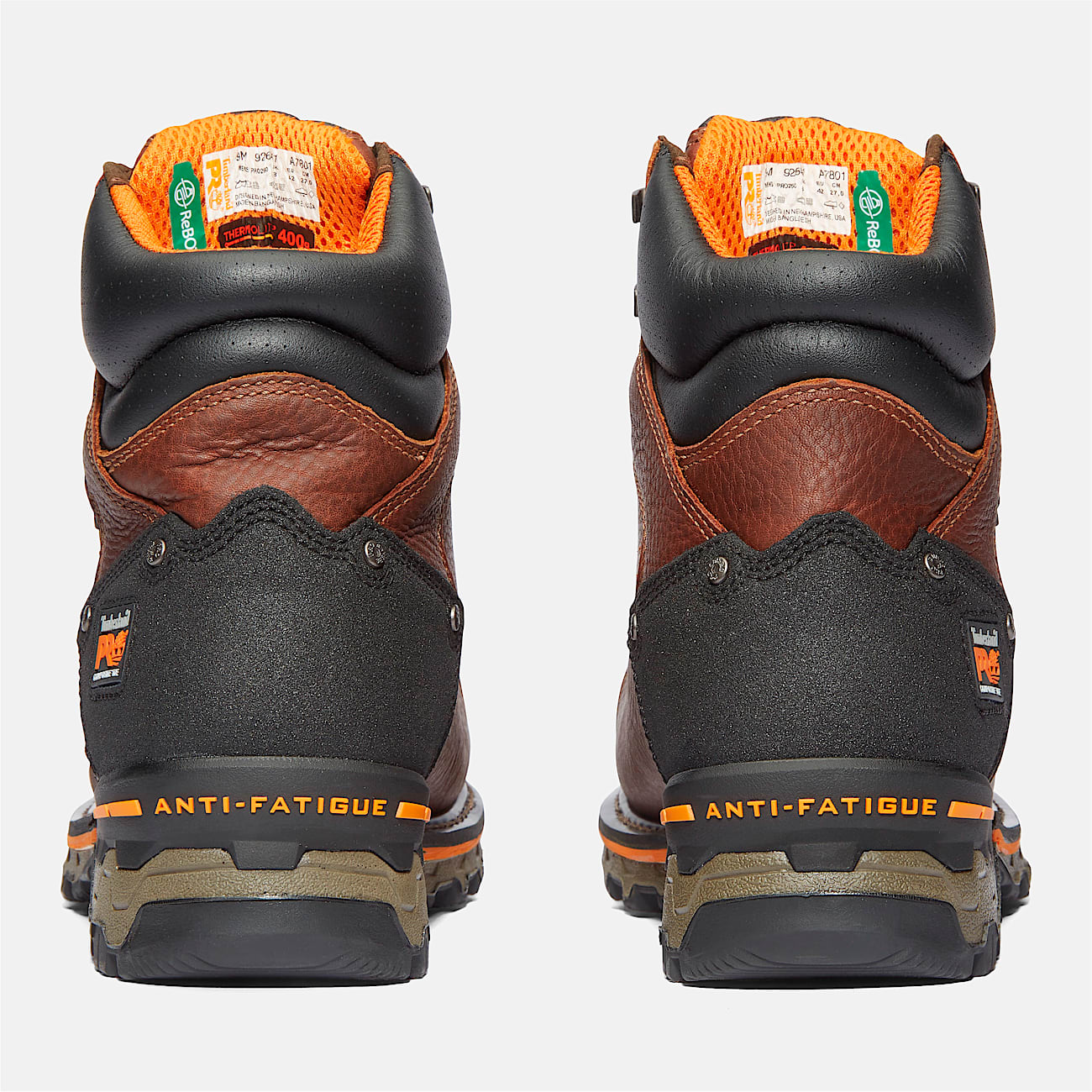 Mens Boondock 6 Composite Toe Waterproof Work Boot TBL Brown ALT5