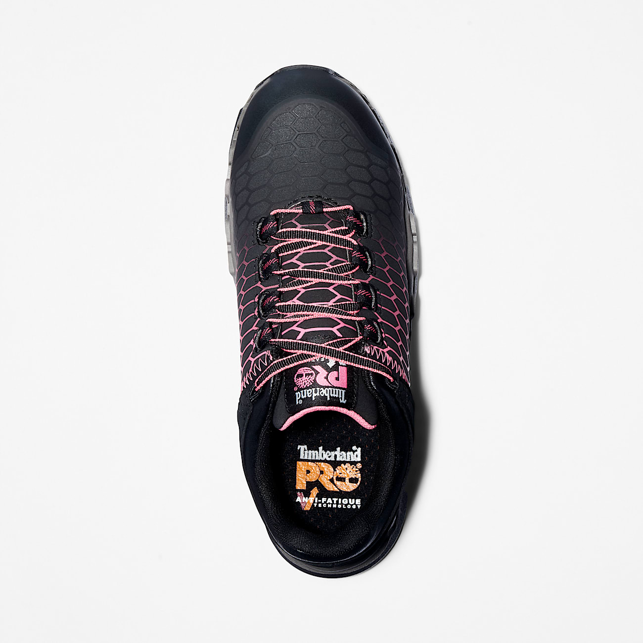 Sneakers de trabajo Powertrain Sport Alloy Toe para mujer TBL NegroRosa ALT2