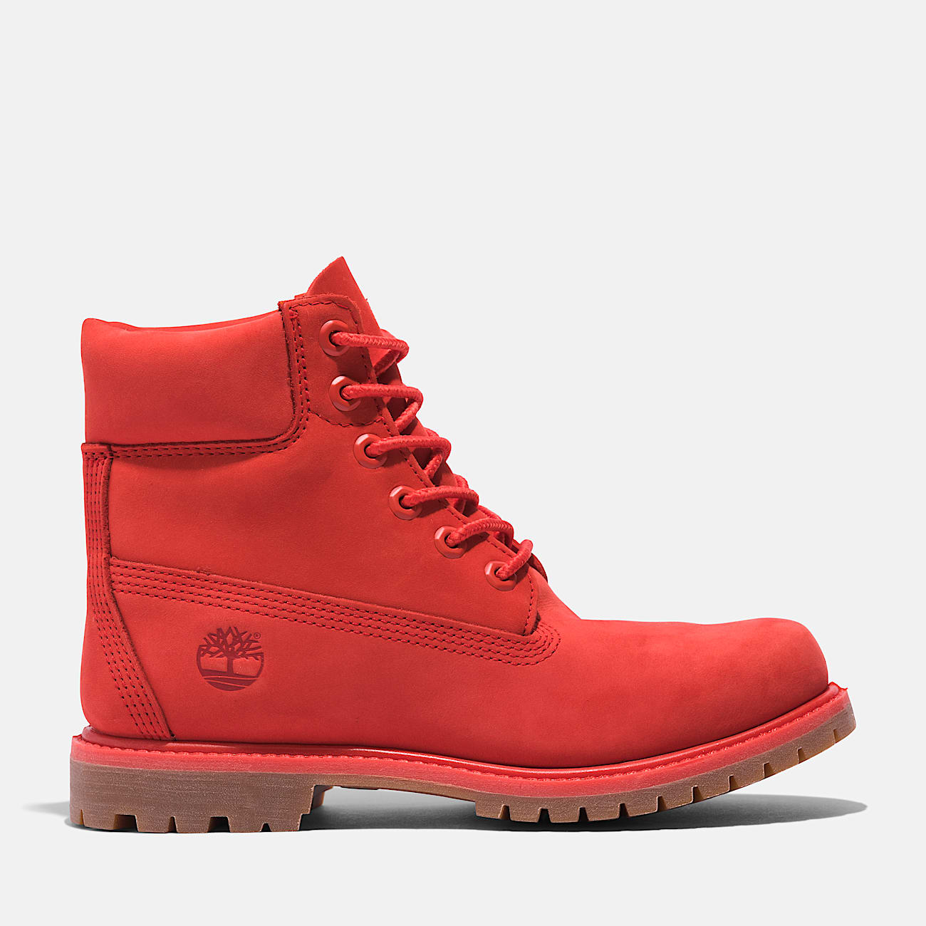 Womens Timberland 50th Anniversary Edition 6Inch Waterproof Boot TBL Medium Red Nubuck HERO