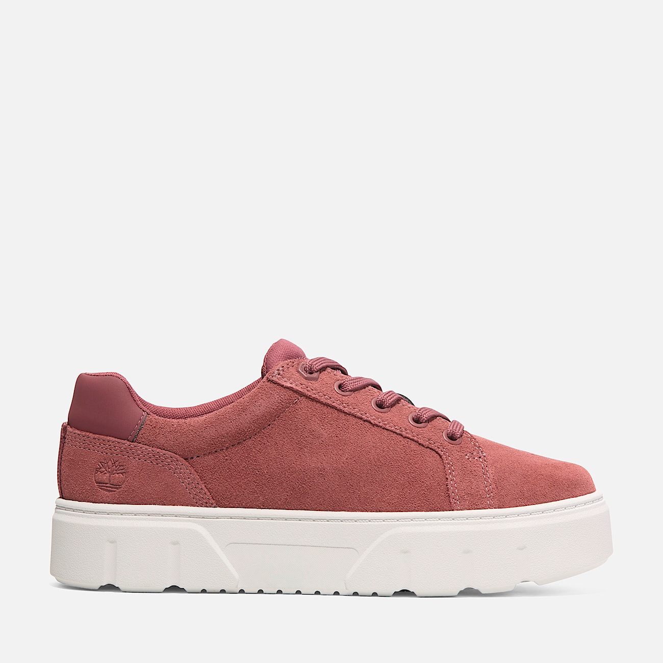 Womens Laurel Court Low LaceUp Sneaker TBL Red Suede HERO