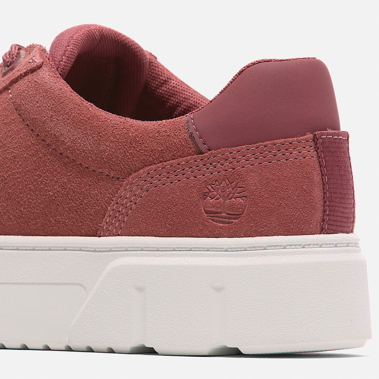 Womens Laurel Court Low LaceUp Sneaker TBL Red Suede ALT7