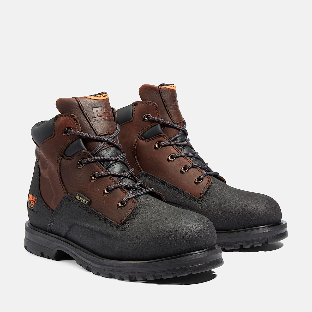 Mens PowerWelt 6 Steel Toe Waterproof Work Boot TBL Brown ALT4