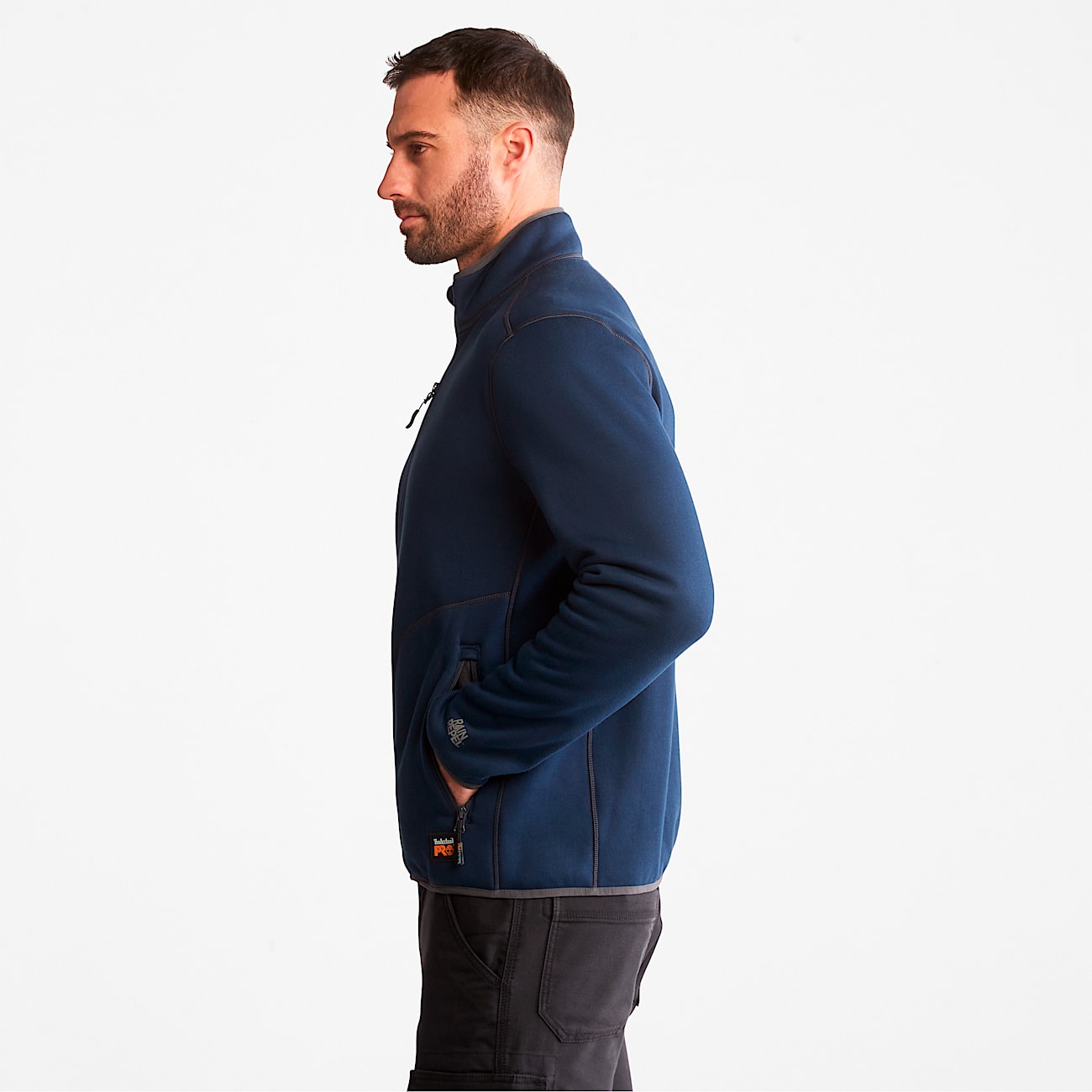 Chamarra Timberland PRO Ballast Midlayer para hombre TBL Azul marino ALT3