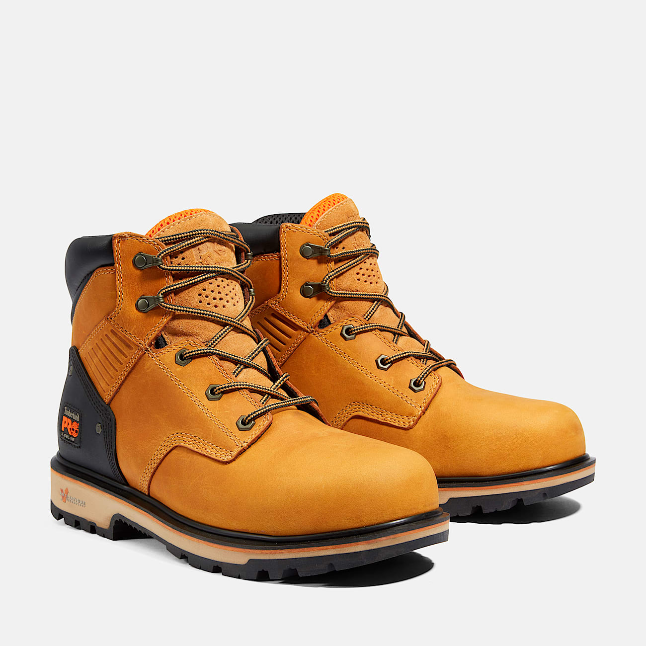 Mens Ballast 6 Steel Toe Work Boot TBL Wheat FullGrain Leather ALT4