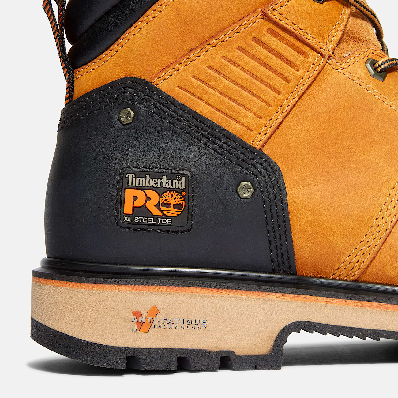 Mens Ballast 6 Steel Toe Work Boot TBL Wheat FullGrain Leather ALT7