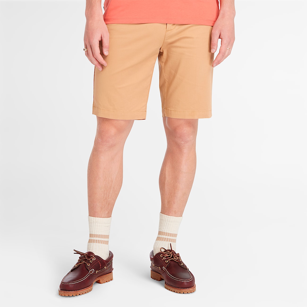Mens Claremont Twill Chino Short TBL Light Wheat HERO