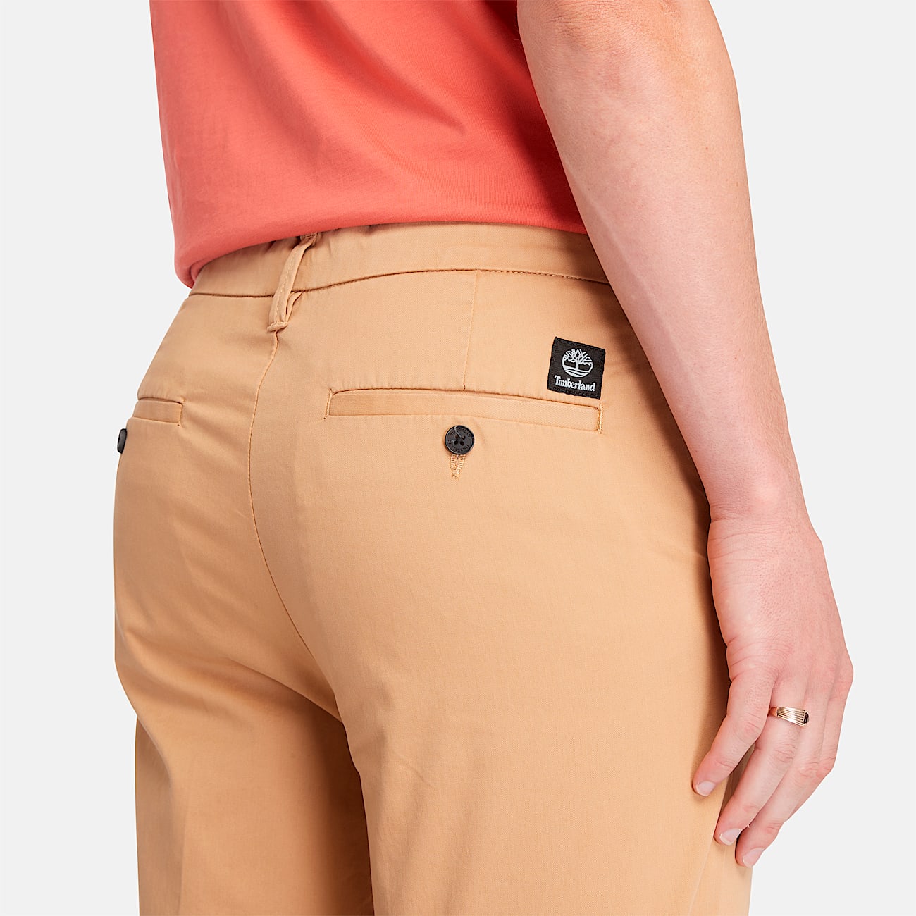 Mens Claremont Twill Chino Short TBL Light Wheat ALT2