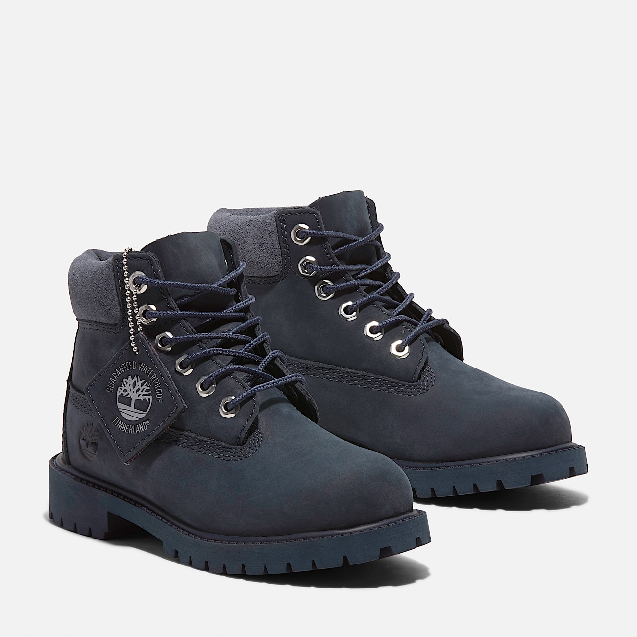 Youth Timberland® Premium 6-Inch Lace-Up Waterproof Boot - 4