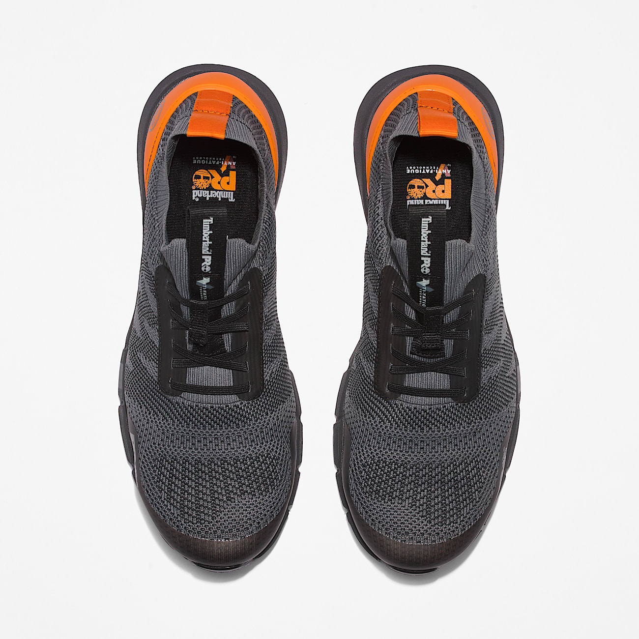 Mens Radius Composite Toe Work Sneaker TBL GreyOrange ALT2