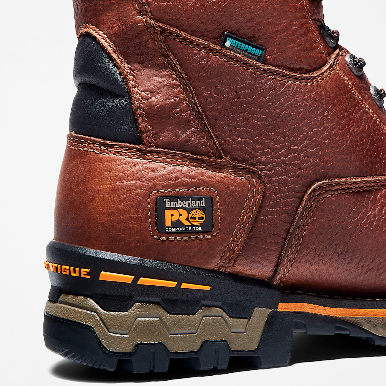 Mens Boondock 8 Composite Toe Waterproof Work Boot TBL Brown ALT6