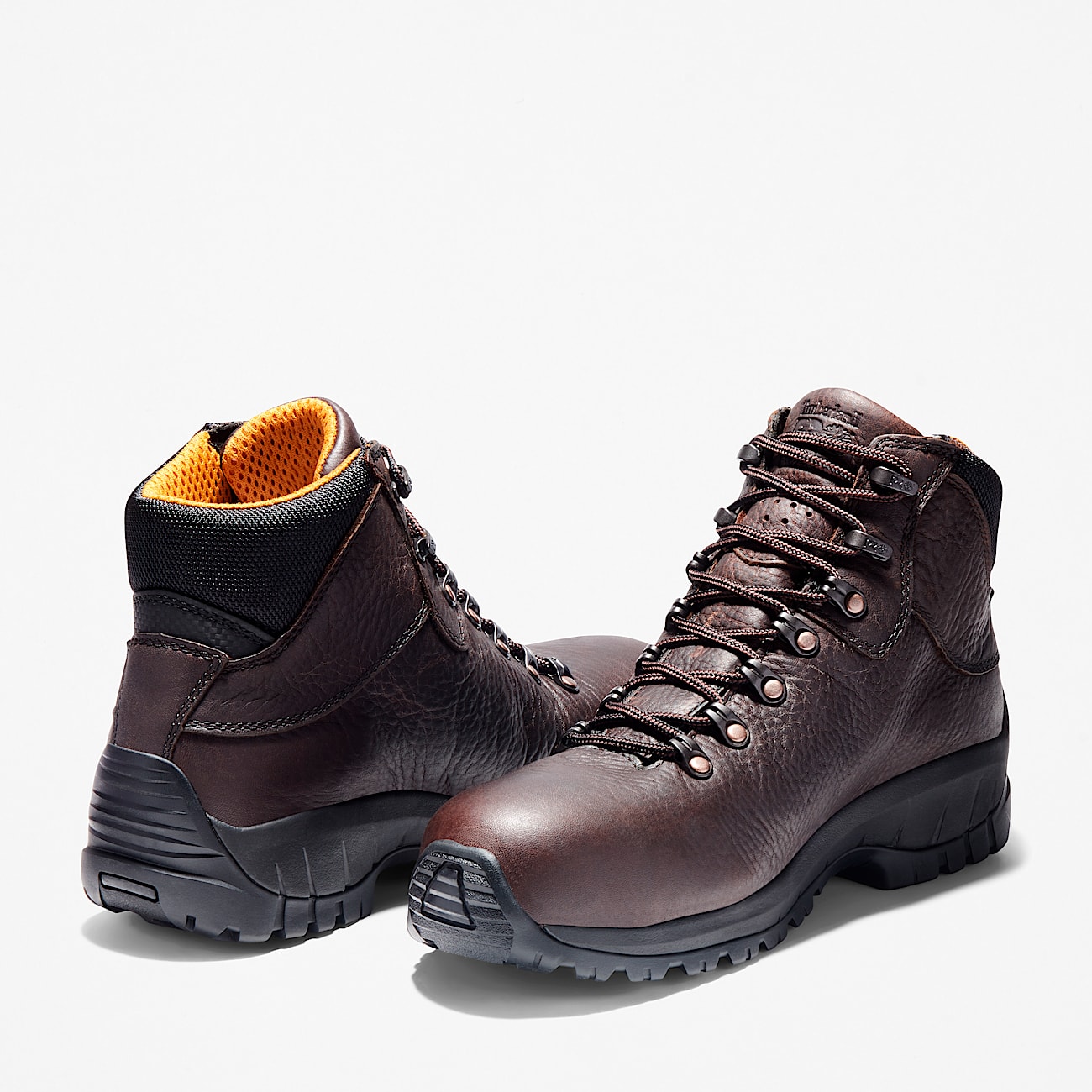 Mens TiTAN Alloy Toe Waterproof Work Boot TBL Brown ALT5