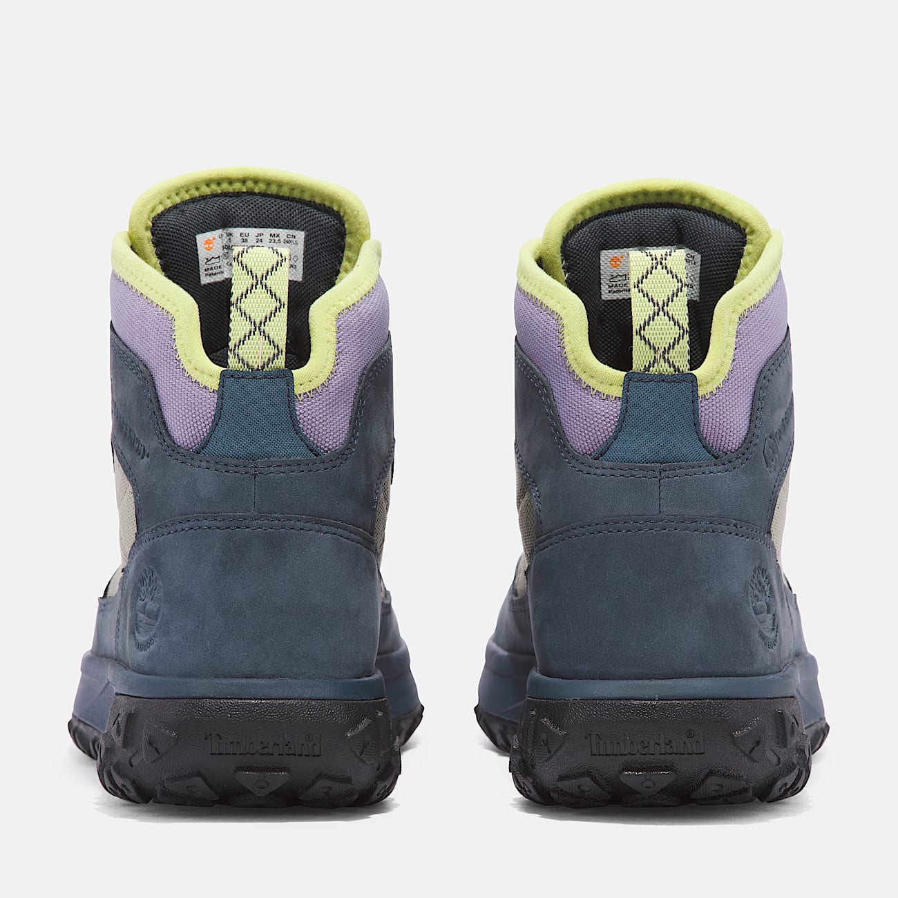 Womens GreenStride Motion 6 Waterproof Hiking Boot TBL Dark Blue Nubuck ALT5