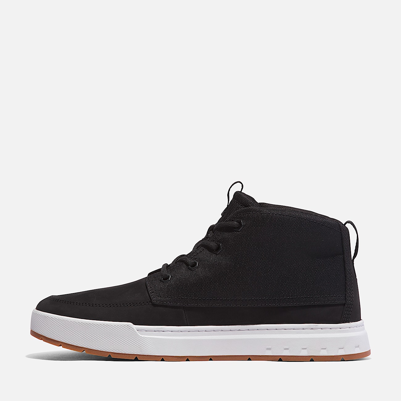 Mens Maple Grove Mid LaceUp Sneaker TBL Black Nubuck ALT6