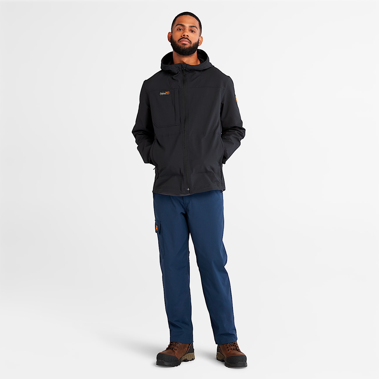 Mens Timberland PRO Morphix AthleticFit Lightweight Pant TBL Black Iris ALT1