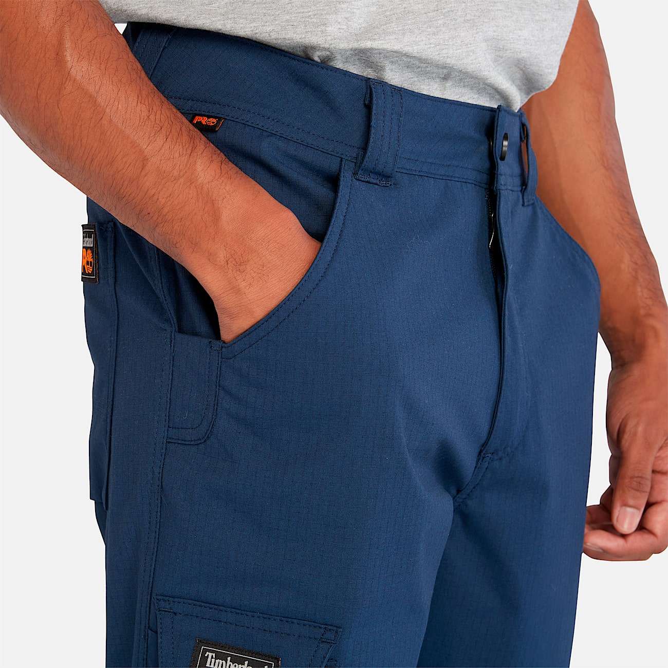 Mens Timberland PRO Morphix AthleticFit Lightweight Pant TBL Black Iris ALT3