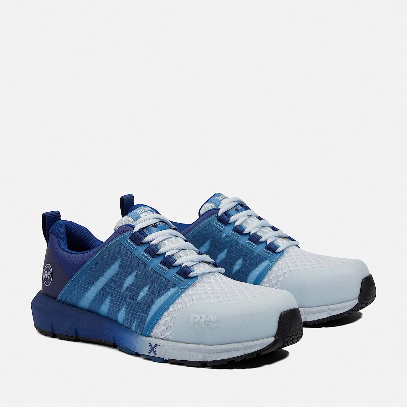 Womens Radius Composite Toe Work Sneaker TBL Ice Blue ALT4