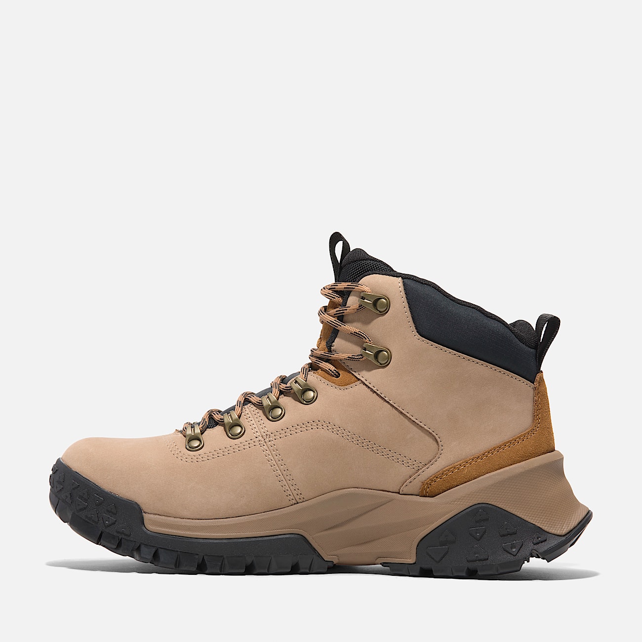 Mens Motion Scramble Mid LaceUp Waterproof Hiking Boot TBL Beige Nubuck ALT6
