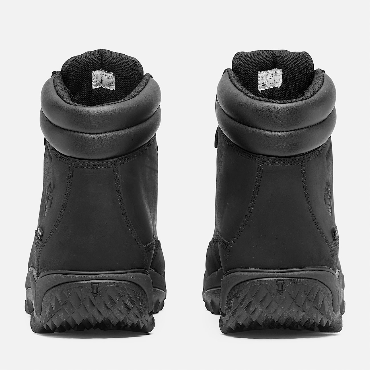 Mens Rime Ridge Waterproof Mid Boot TBL Black Nubuck ALT5
