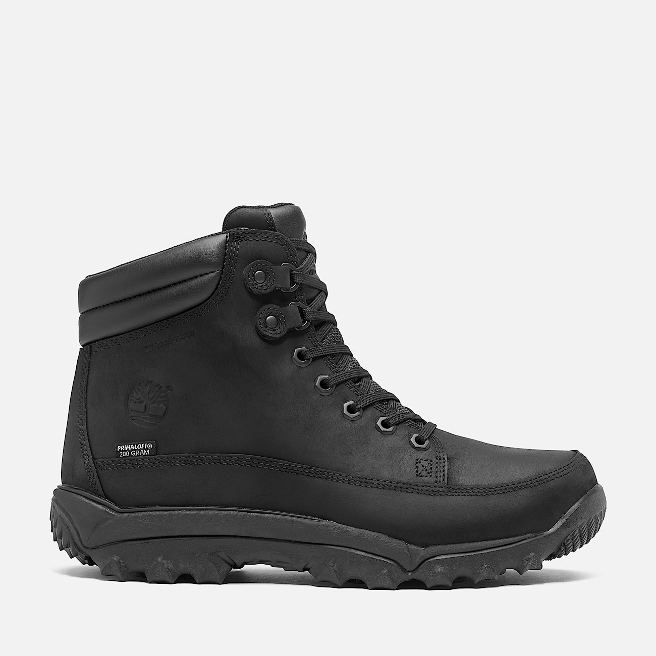 Mens Rime Ridge Waterproof Mid Boot TBL Black Nubuck HERO