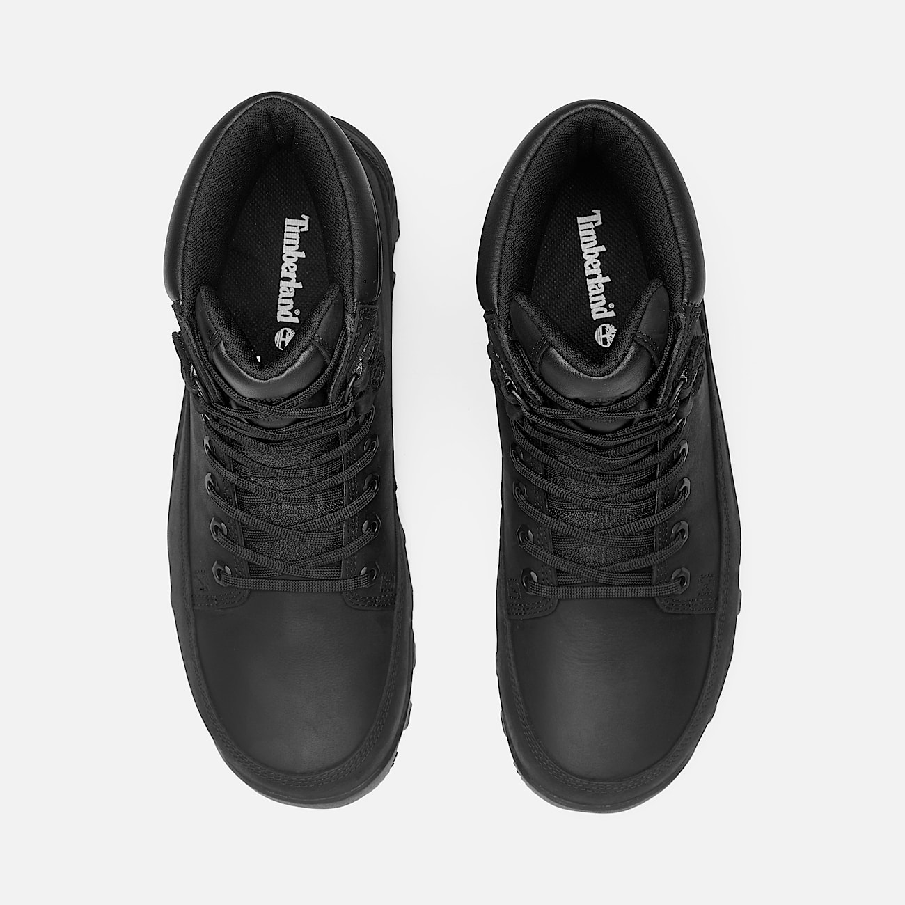 Mens Rime Ridge Waterproof Mid Boot TBL Black Nubuck ALT2