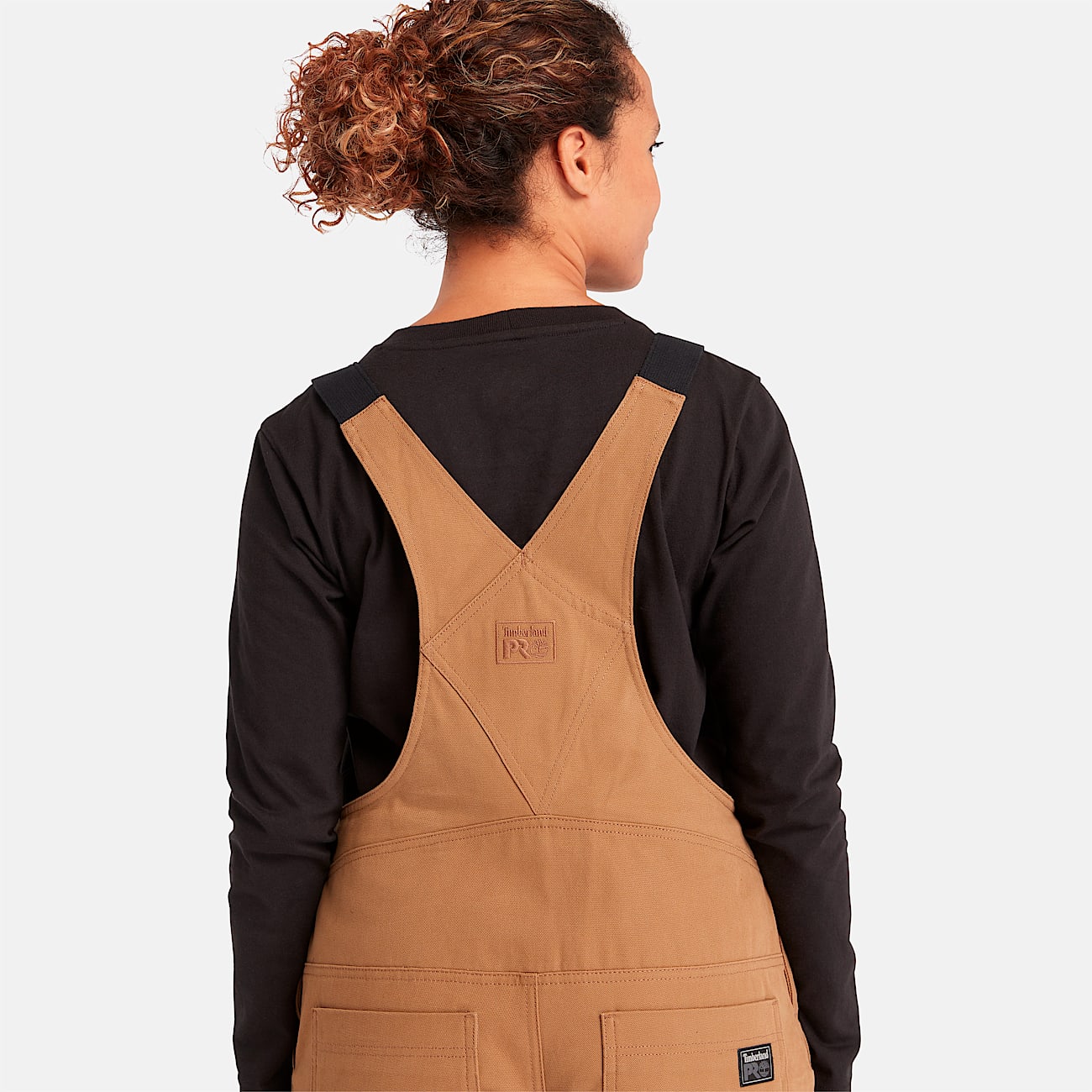 Womens Timberland PRO Gritman Insulated Bib Overall TBL Dark Wheat ALT3
