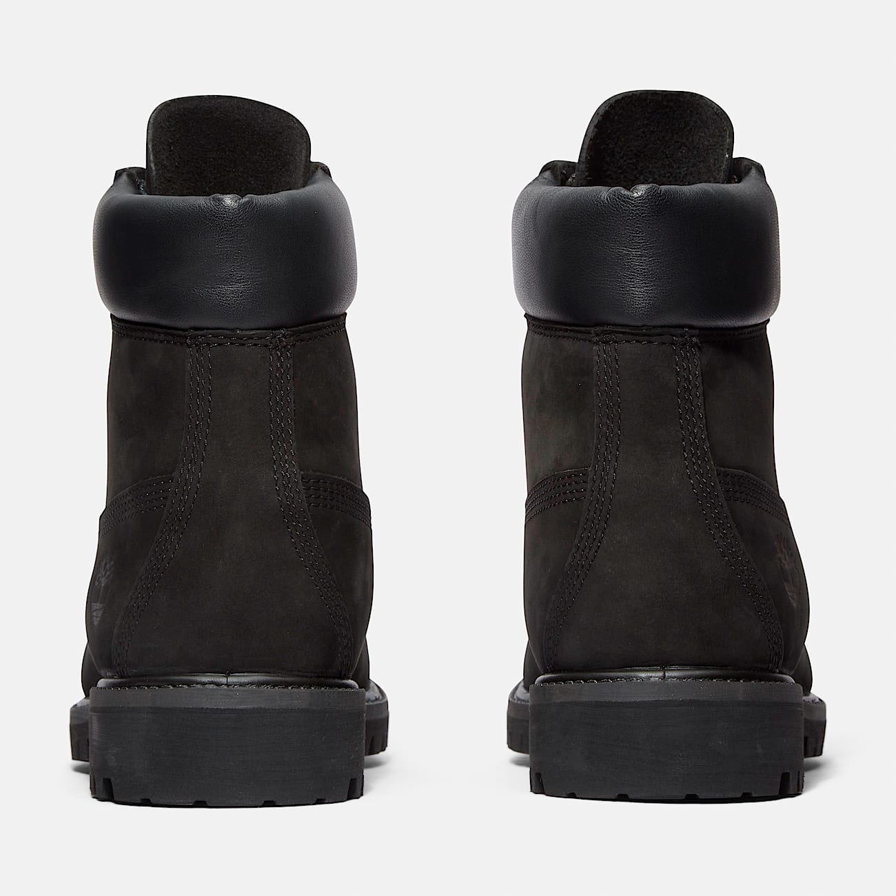 Mens Timberland Premium 6Inch Waterproof Boot TBL Black Nubuck ALT5