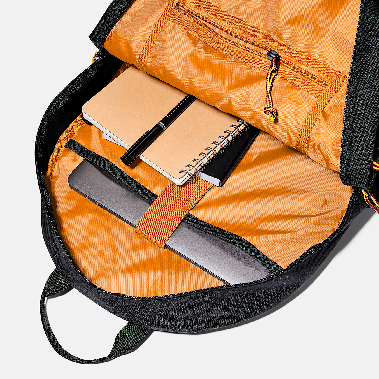 Calverton Large Logo Backpack TBL Black ALT1