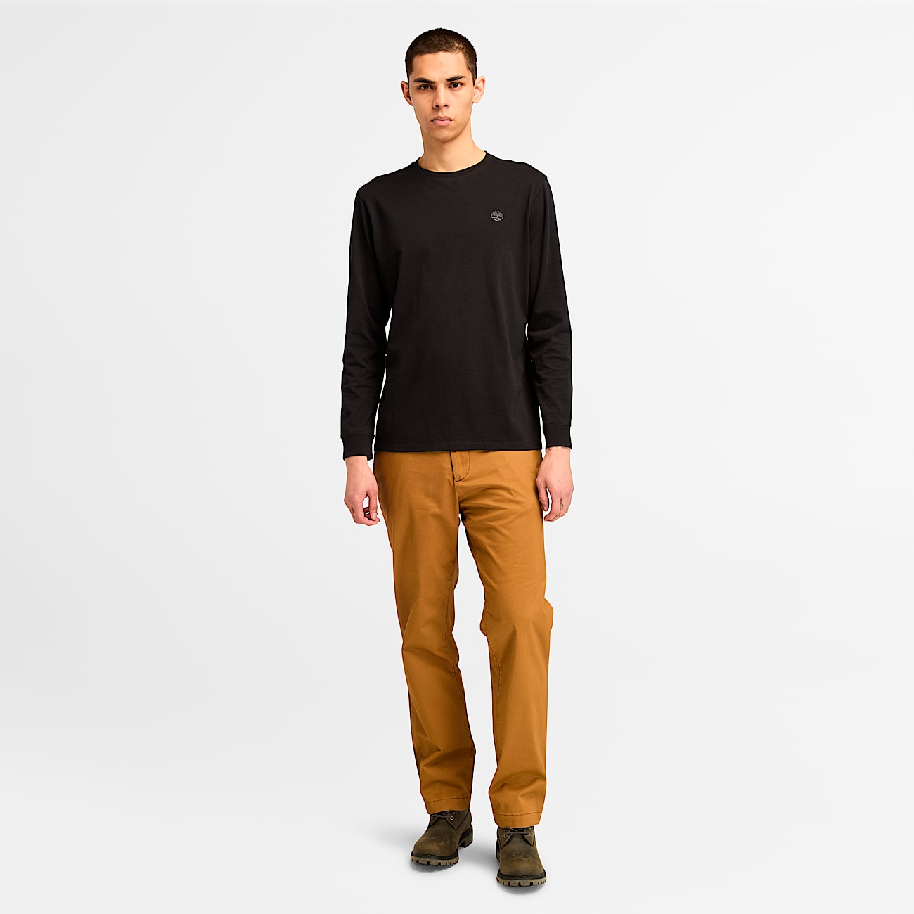 Men's Oyster River Chest Logo Long-Sleeve T-Shirt - 2