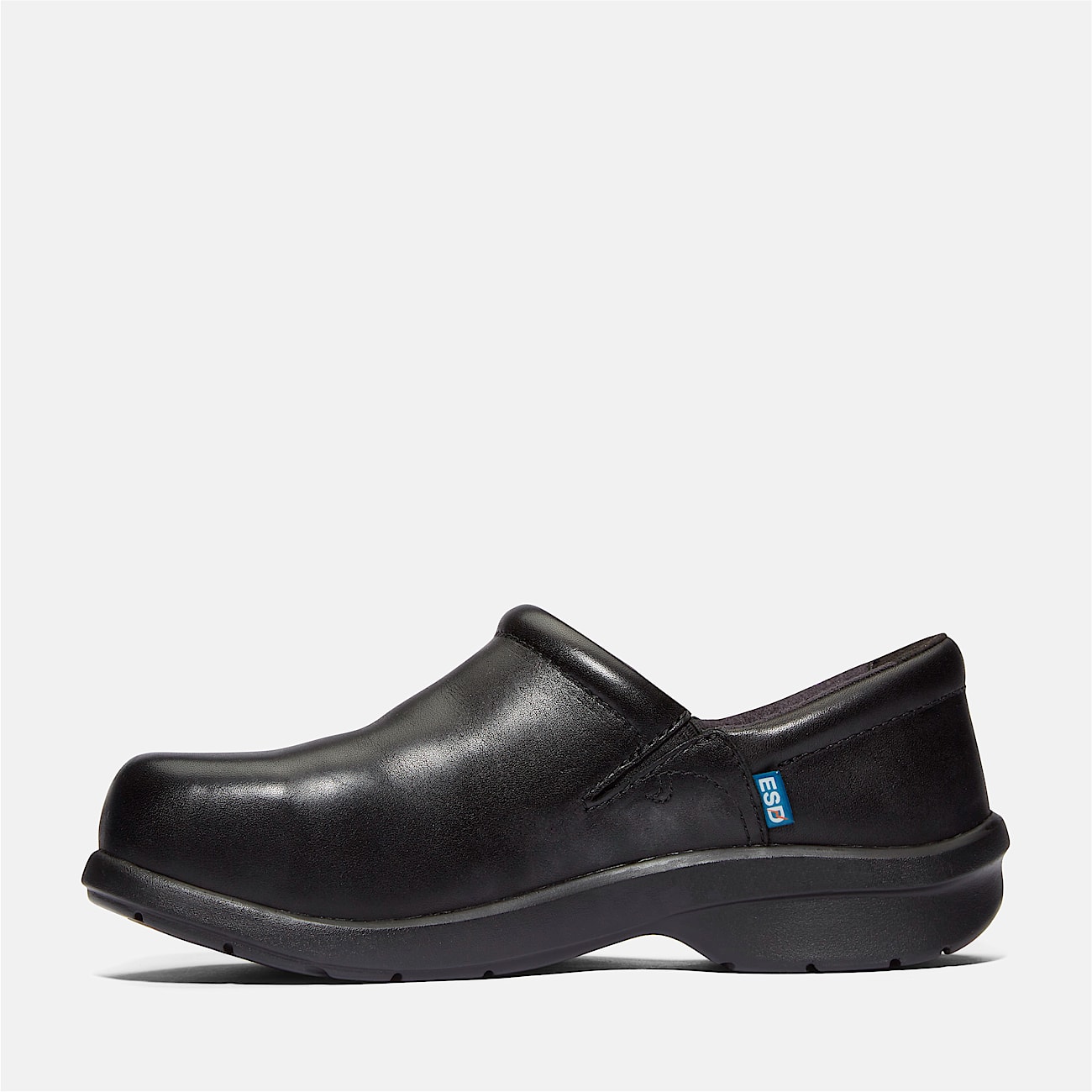 Womens Newbury Casual Alloy Toe Work Shoe TBL Black ALT6