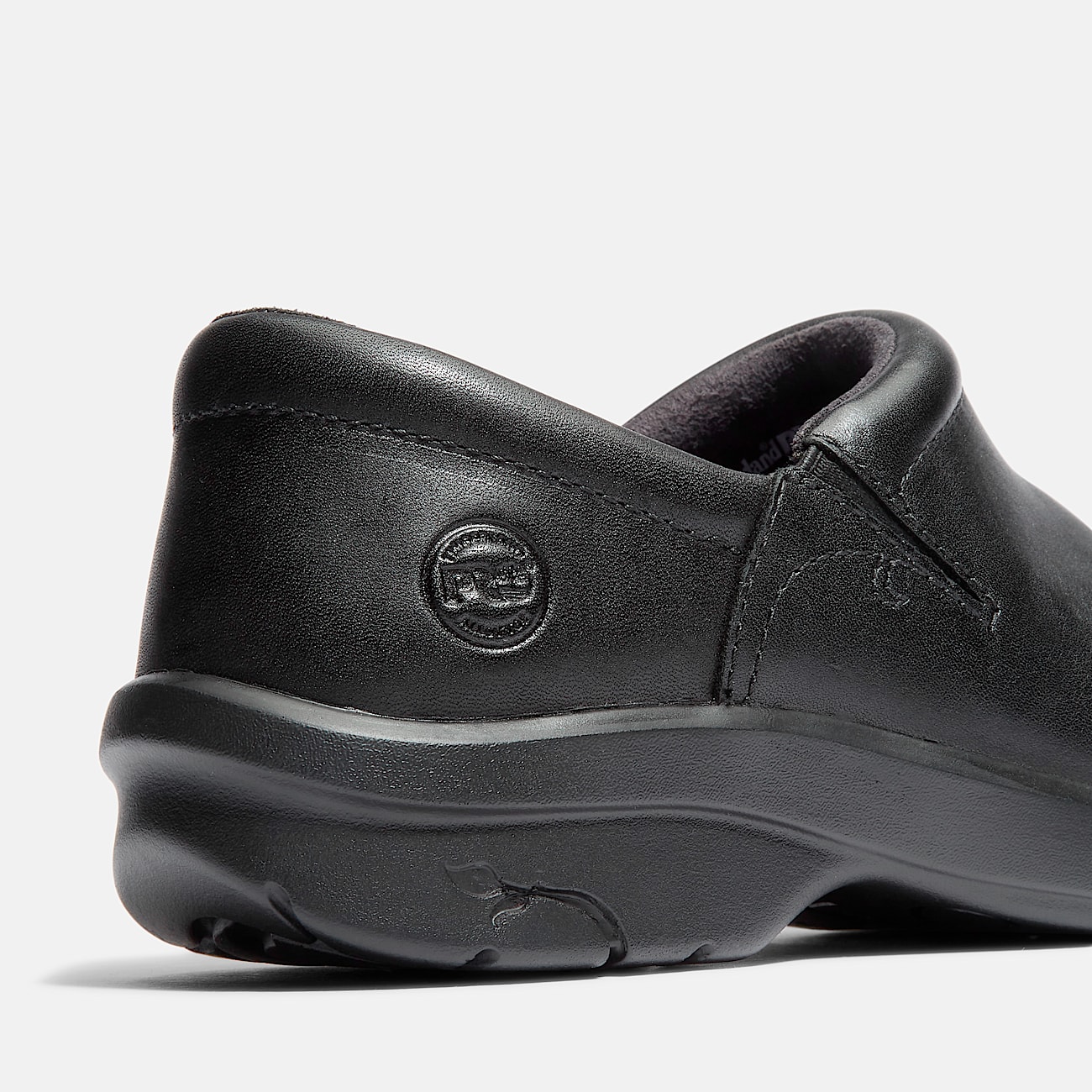 Womens Newbury Casual Alloy Toe Work Shoe TBL Black ALT7