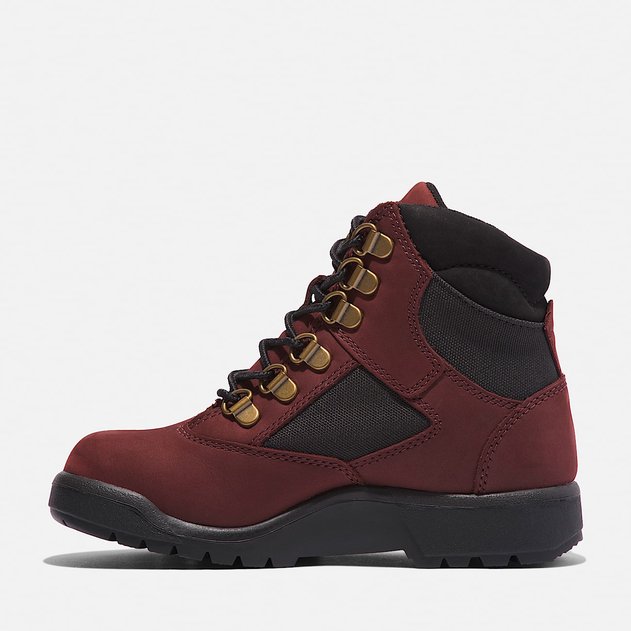 Junior 6Inch Field Boot TBL Burgundy Nubuck ALT6