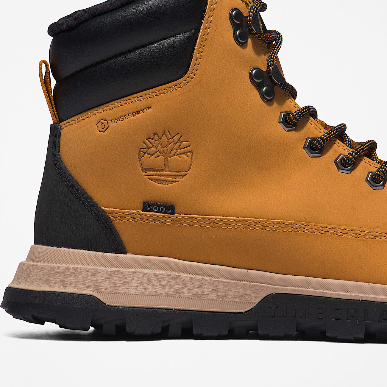 Mens Treeline Waterproof Insulated Boot TBL Wheat Leather ALT7