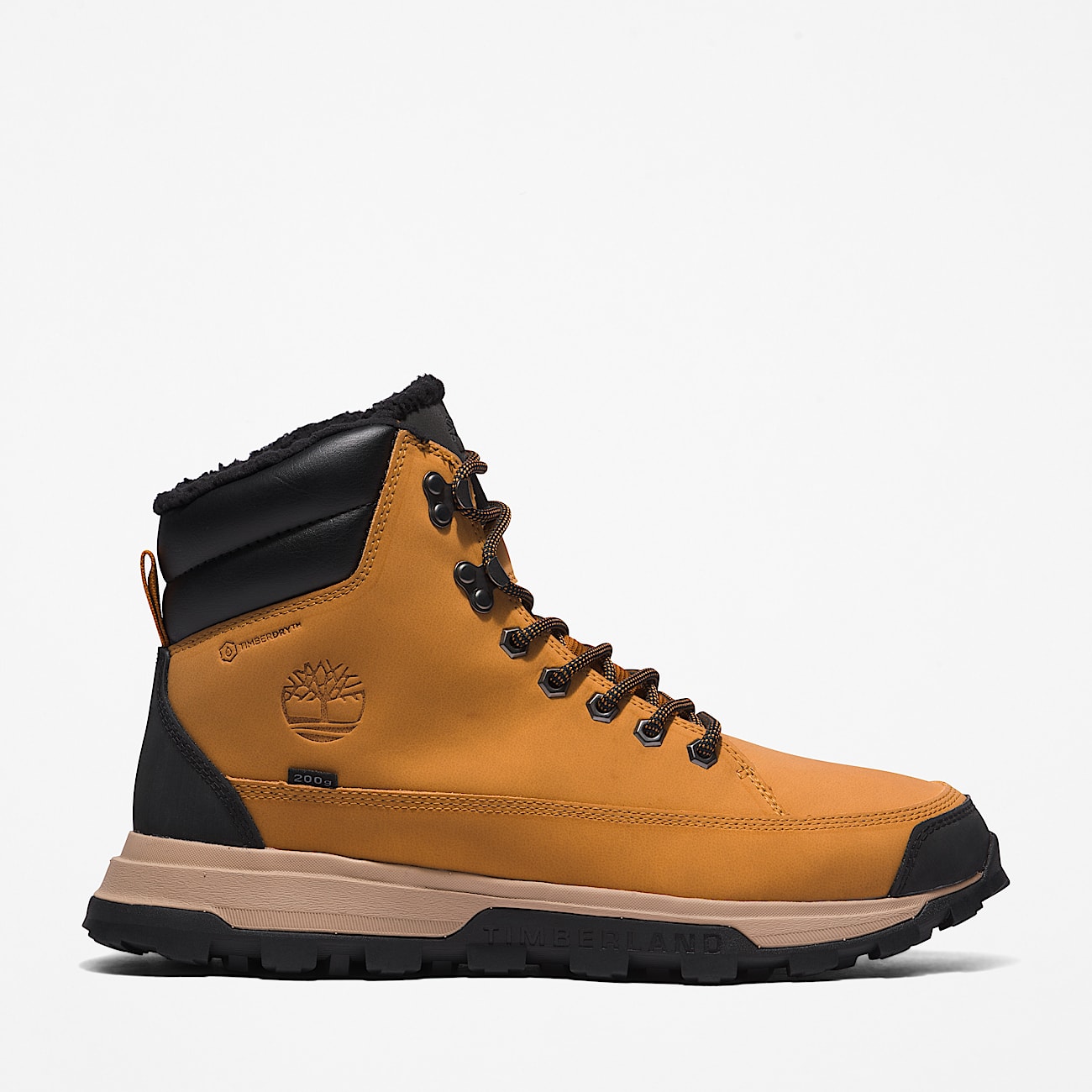 Mens Treeline Waterproof Insulated Boot TBL Wheat Leather HERO